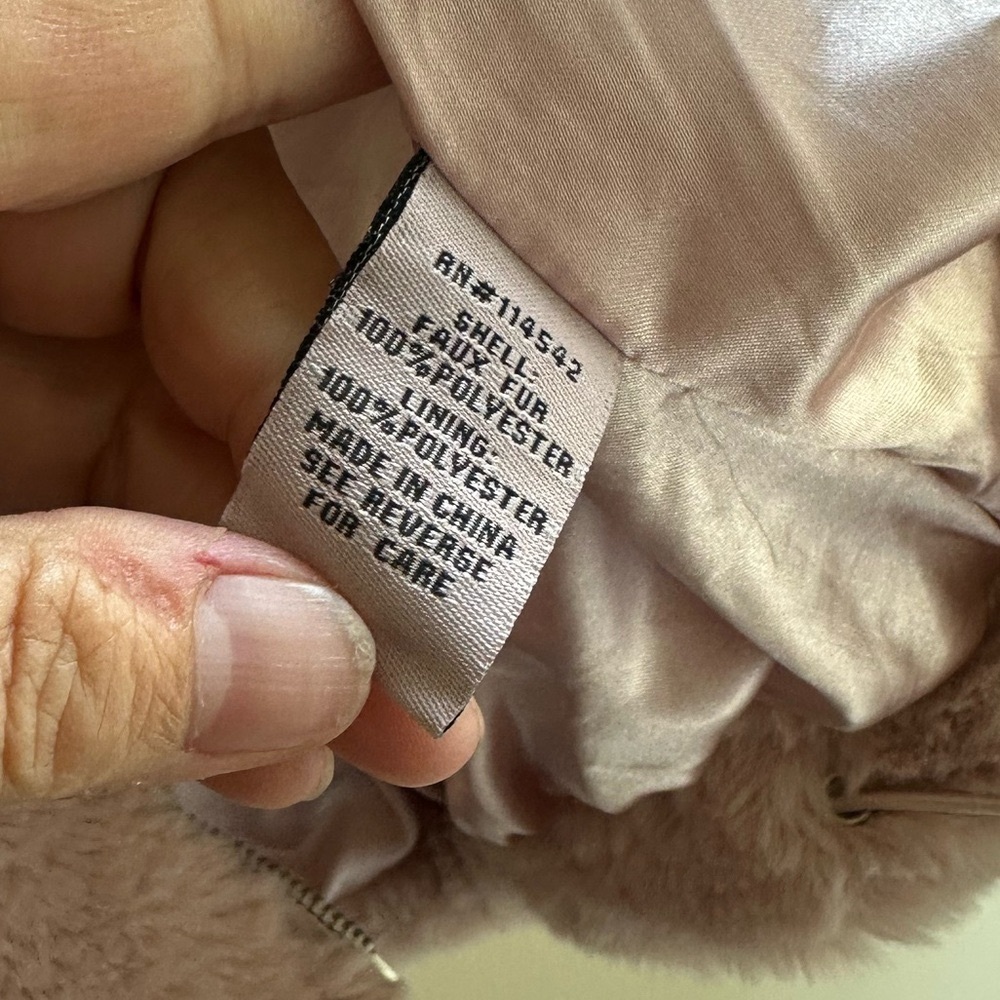 Jou Jou Soft Blush Pink Bomber Jacket - Picture 7 of 9